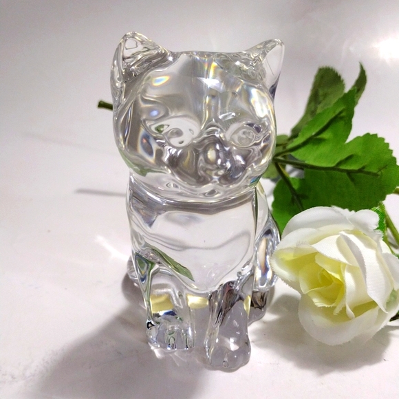 Princess House Other - Cat Crystal Princess House